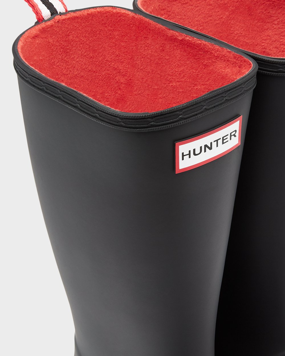 Play Botas Hunter Mujer - Original Insulated Tall Rain - Negros - WCFAYJV-67